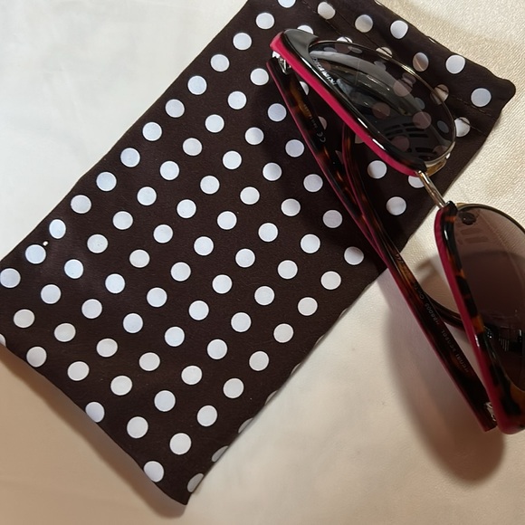 Henri Bendel Fuschia & Tortoise Shell Sunglasses - Picture 9 of 9